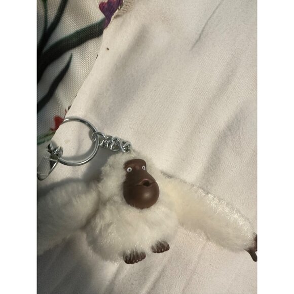 Kipling Floral Crossbody Bag With Adjustable Strap & Monkey Keychain - Lightweig - Picture 6 of 9